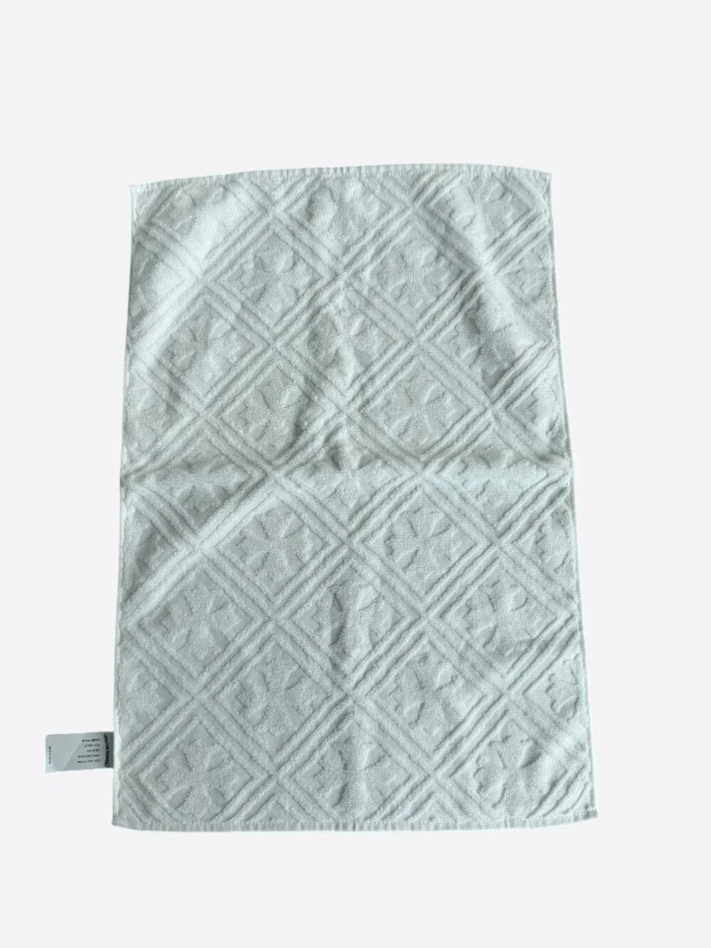 Chrome Hearts White Cross Jacquard Towel